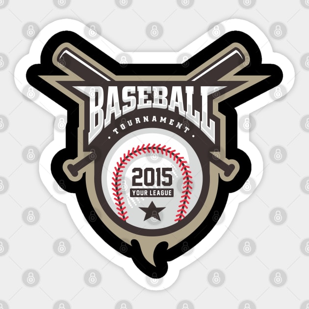 TOURNAMENT-V1 Sticker by TEENIE DESIGN